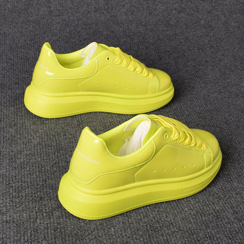 Women'S Shoes For Tennis - 2025 Lacquered White Casual Shoes for