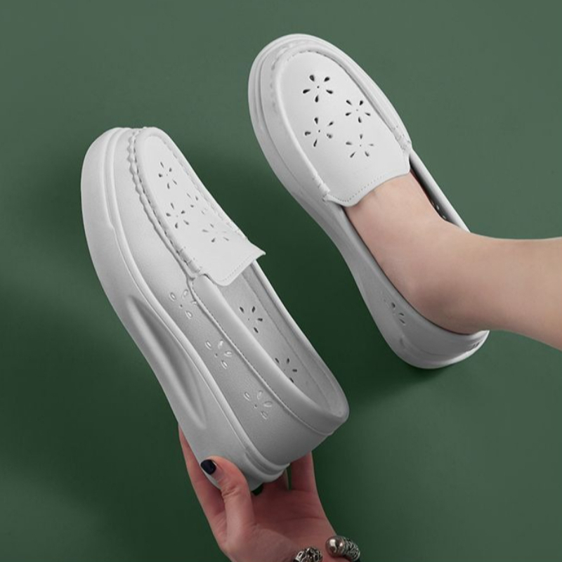 Women'S Shoes For Standing All Day - Women Thick Sole Nurse Shoes Breathable