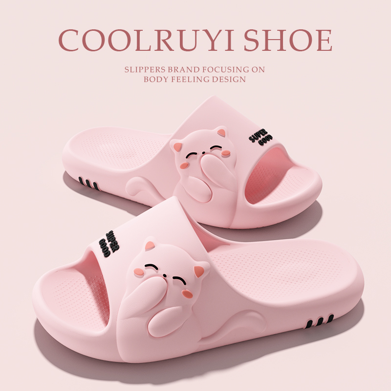 Women'S Shoes For Flat Feet - Couple Cartoon Cat Soft Sole Sides