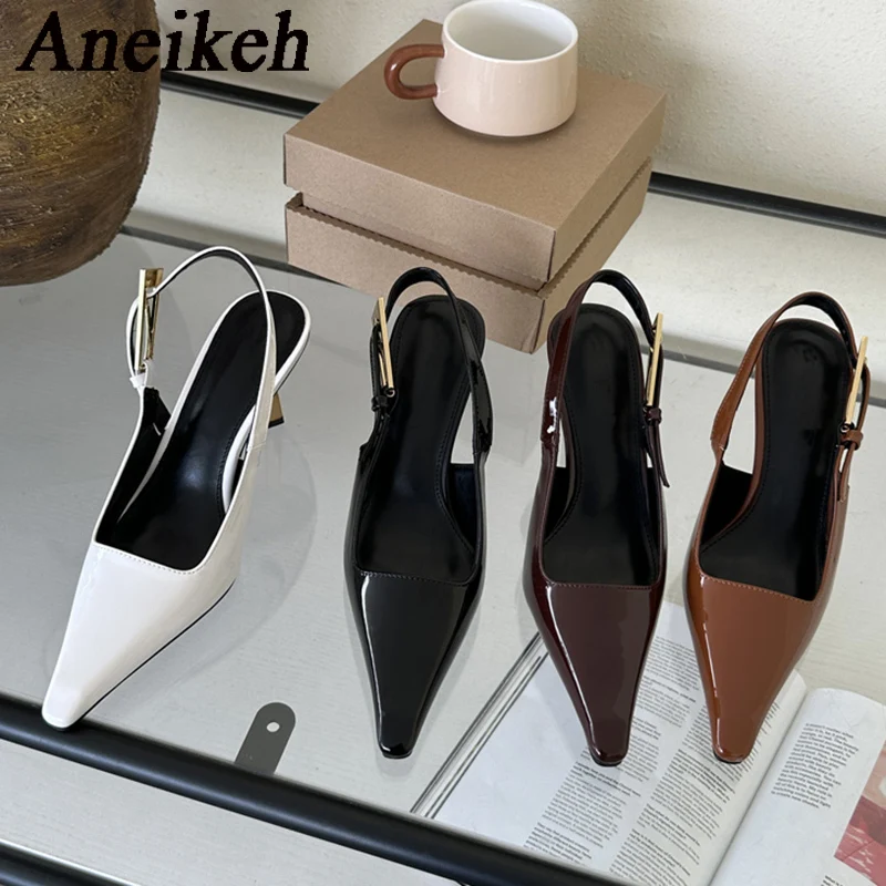 Women Shoes Zara - Aneikeh 2025 Summer New Band Women