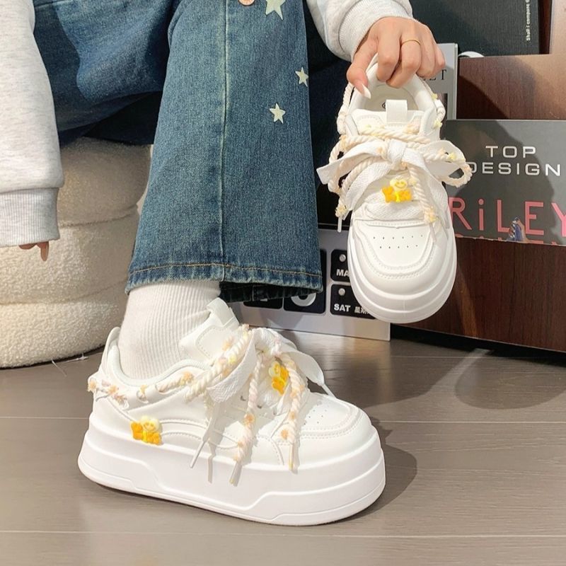 Women Shoes Sale - 2026 New Cute Women Platform White