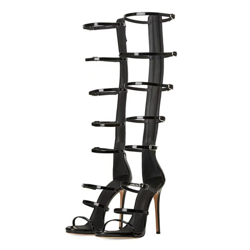 High Knee Heel Boots - Summer Women's Cool Boots New 2026