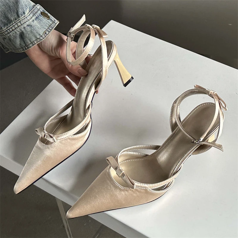 Women Shoes Zara - Eilyken Ankle Buckle Strap Women Pumps