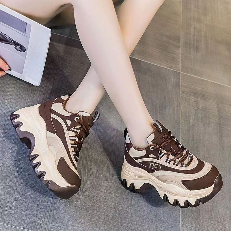 Women'S Shoes Trending 2025 - Versatile Height Increasing Thick Sole Dad