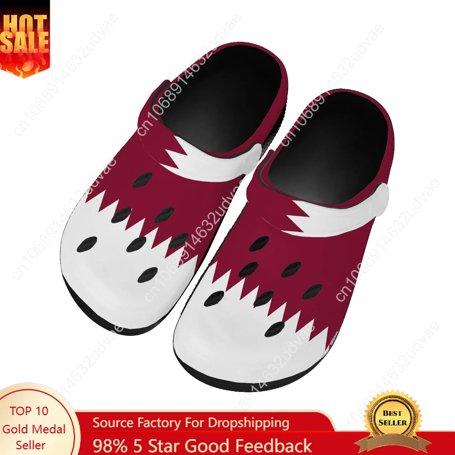 Women Shoes Qatar - Qatar National Flag Water Shoes Men
