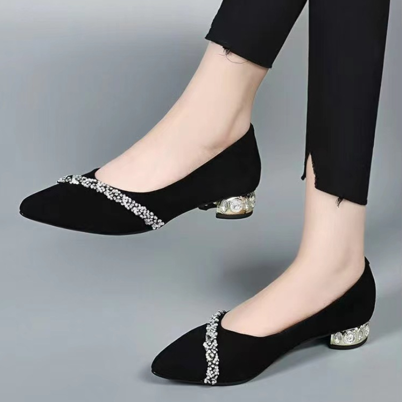 Women Shoes Loafers - New Womens Shoes Summer Diamond Shoe