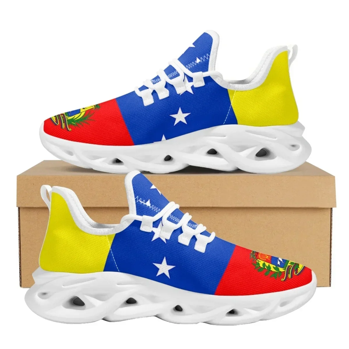 Venezuela Flag Sneakers for Wo - огляд і ціна Women'S Shoes For Tennis