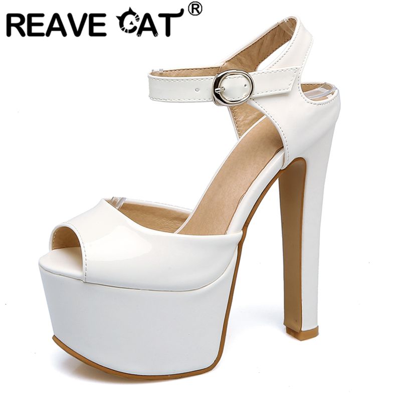 REAVE CAT Fashion Women Sandal - огляд і ціна Peep Toe Heels