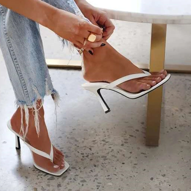 Stylish Women's Heel Flip Flop - огляд і ціна Women Shoes Mules