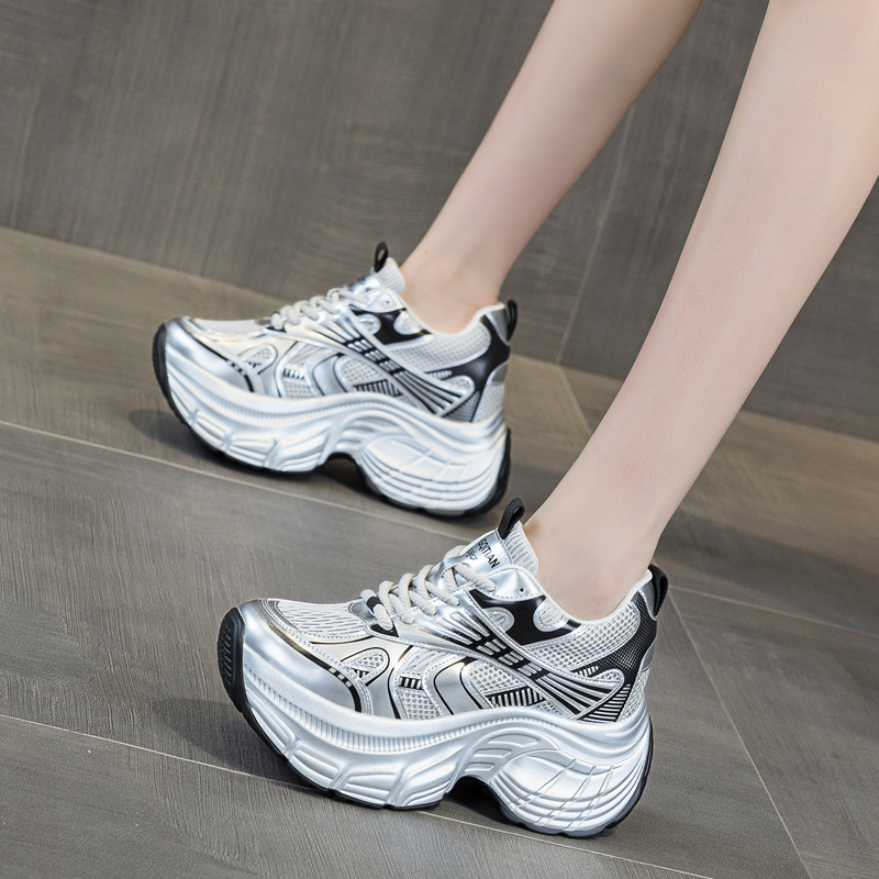 8cm Hidden Height Increasing P - огляд і ціна Platform Sneakers Chunky