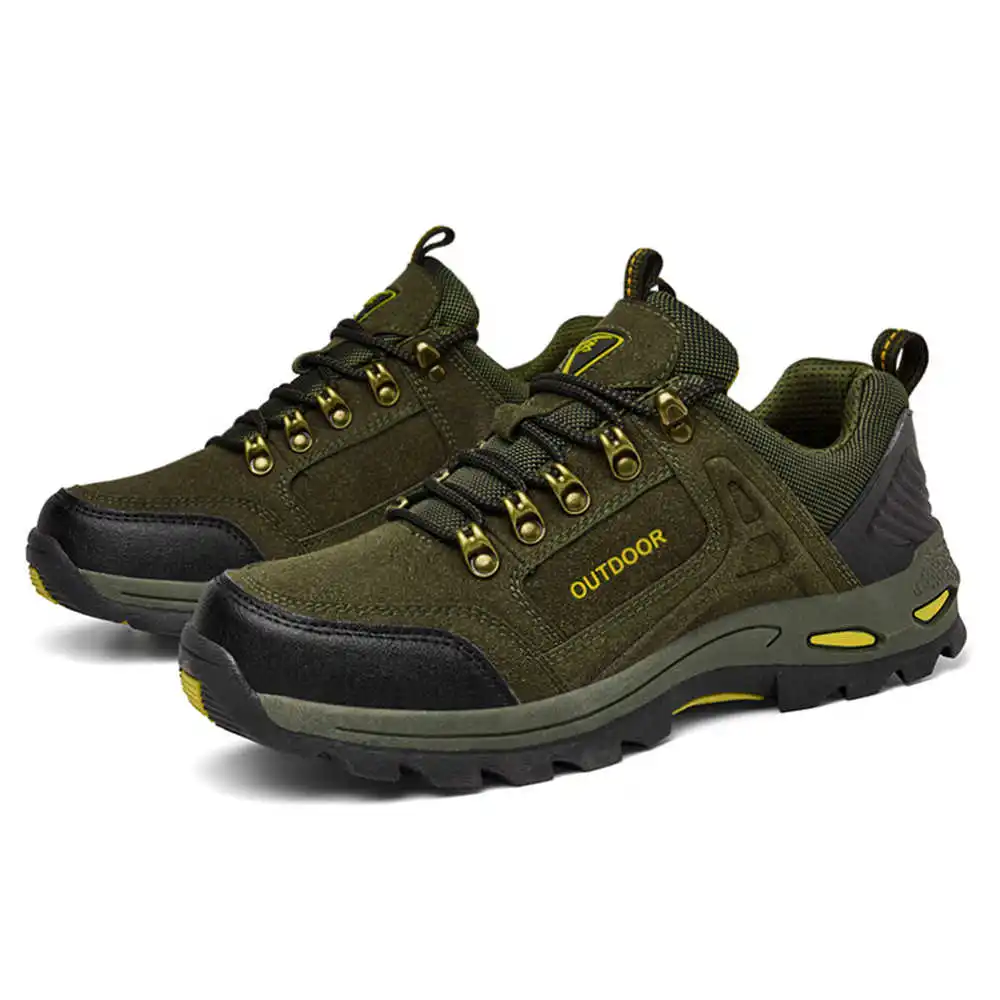 Non-slip Lace Up Hiking Tennis - огляд і ціна Women Shoes Brown Colour
