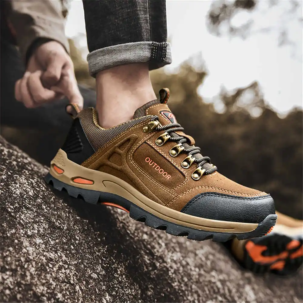 Non-slip Lace Up Hiking Tennis - огляд і ціна Women Shoes Brown Colour