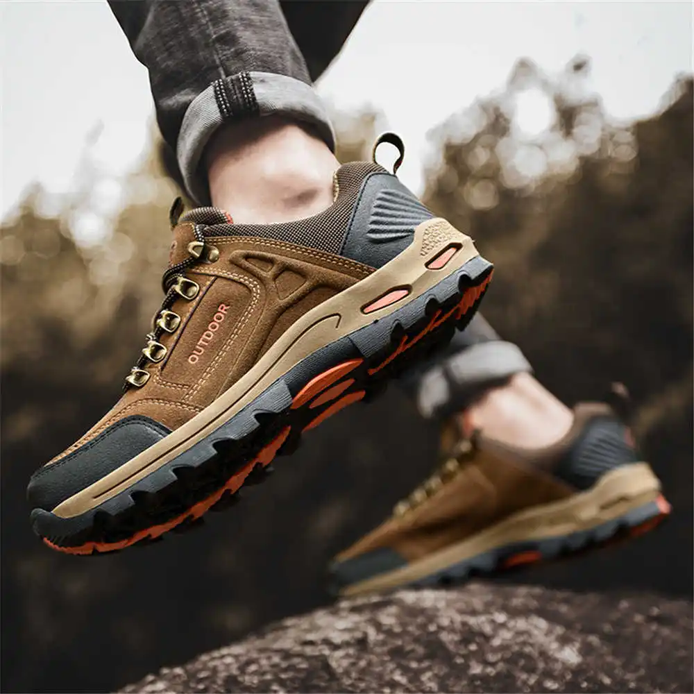 Non-slip Lace Up Hiking Tennis - огляд і ціна Women Shoes Brown Colour