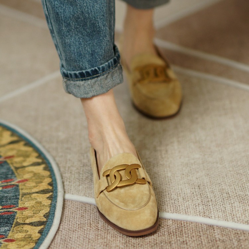 Suede Leather Women Loafers Sp - огляд і ціна Women Shoes Loafers