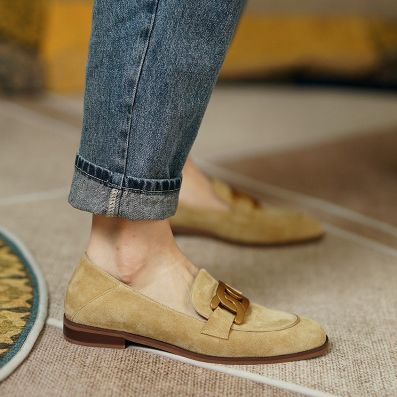 Suede Leather Women Loafers Sp - огляд і ціна Women Shoes Loafers