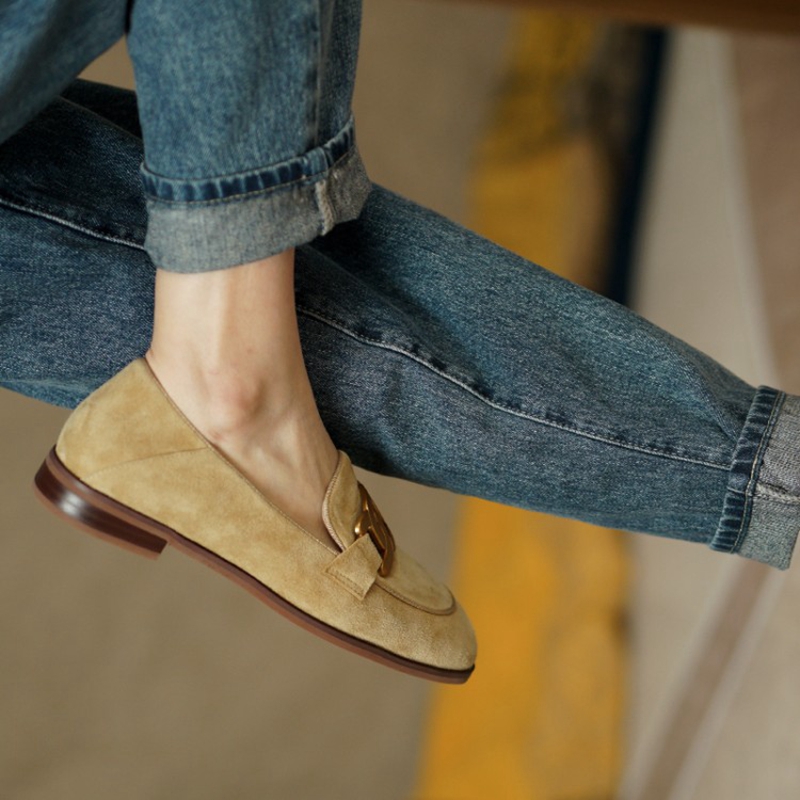 Suede Leather Women Loafers Sp - огляд і ціна Women Shoes Loafers