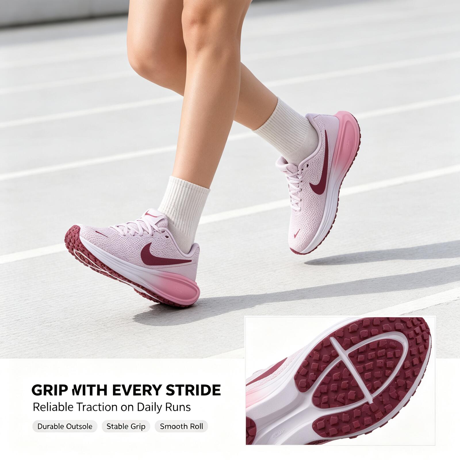 Nike Women Pink Running Shoes  - огляд і ціна Women Shoes Nike