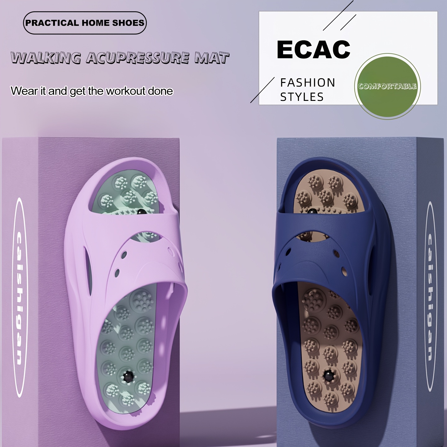 Women Men EVA Massage Slippers - огляд і ціна Women'S Shoes For Flat Feet
