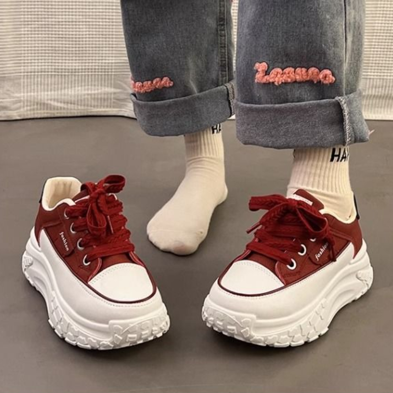 Spring Chunky White Sneakers f - огляд і ціна Platform Sneakers Chunky