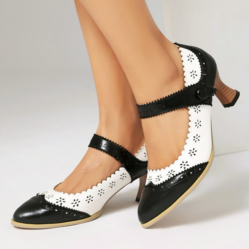 Women Two Tone Mary Jane Pumps - огляд і ціна Women'S Xti Shoes