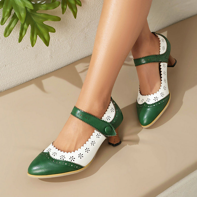 Women Two Tone Mary Jane Pumps - огляд і ціна Women'S Xti Shoes