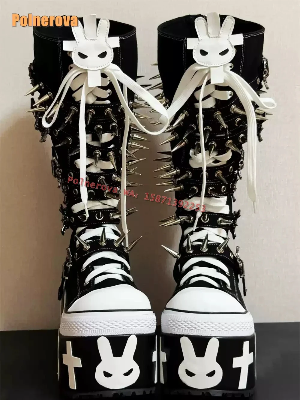 Rivet Spikes Punk Platform Y2K - огляд і ціна Women'S Shoes Trending 2025