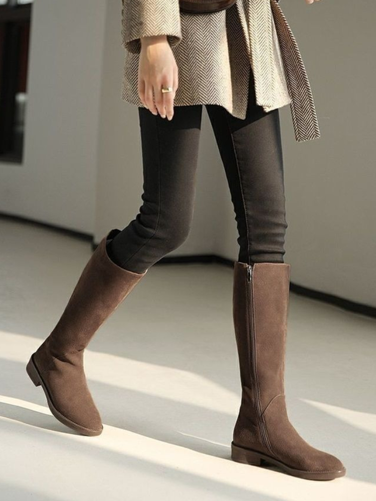 New in Zipper Warm Suede Ladie - огляд і ціна Women'S Shoes Trending 2025