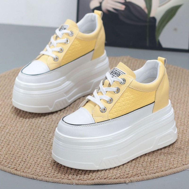 2026 New 10CM Genuine Leather  - огляд і ціна Platform Sneakers Chunky
