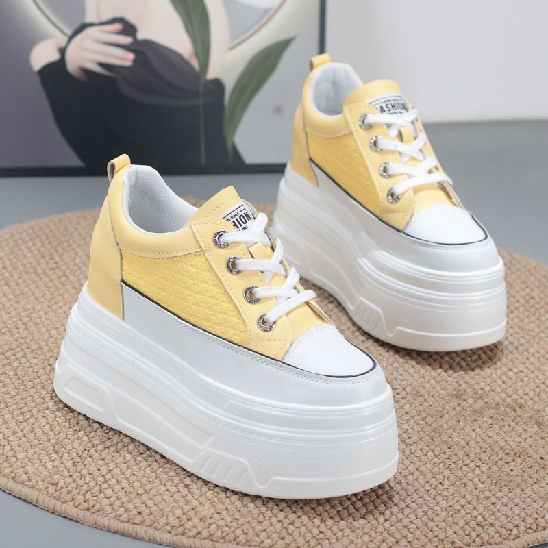 2026 New 10CM Genuine Leather  - огляд і ціна Platform Sneakers Chunky