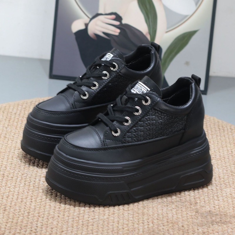 2026 New 10CM Genuine Leather  - огляд і ціна Platform Sneakers Chunky