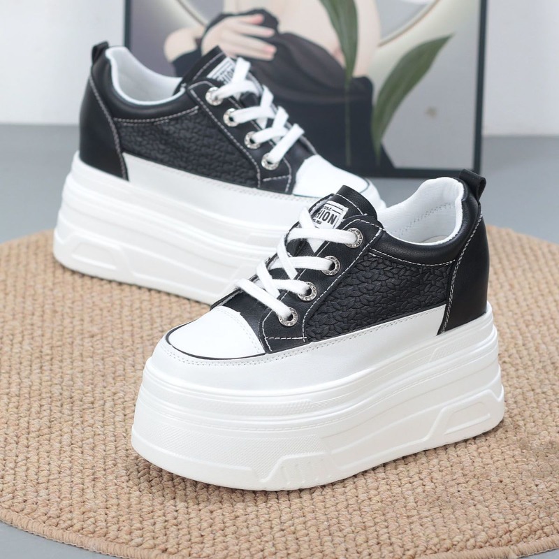 2026 New 10CM Genuine Leather  - огляд і ціна Platform Sneakers Chunky