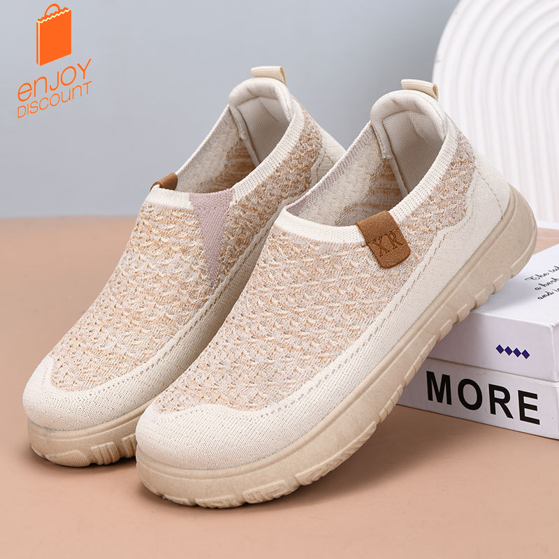 Spring and summer fly-woven br - огляд і ціна Women Shoes Loafers