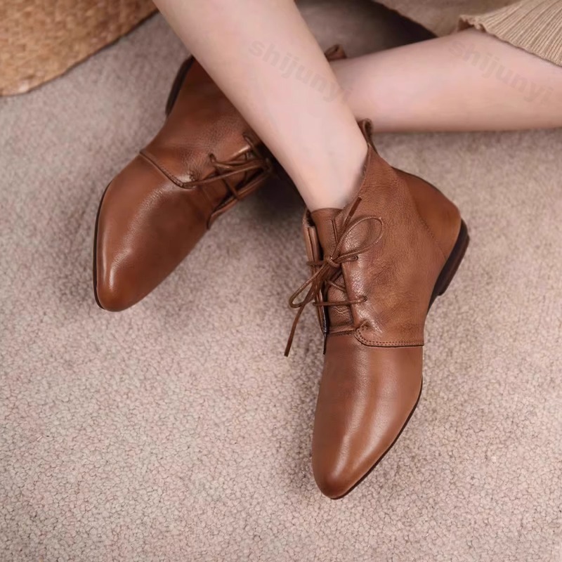 Women Short Boots 2025 Leather - огляд і ціна Women'S Shoes Trending 2025