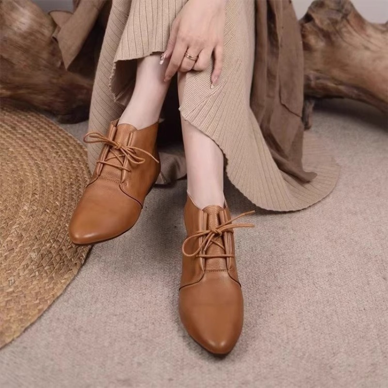 Women Short Boots 2025 Leather - огляд і ціна Women'S Shoes Trending 2025