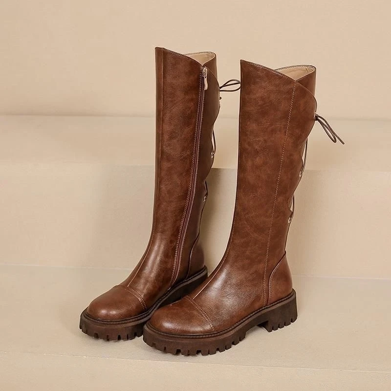 Brown Leather Platform Women's - огляд і ціна Women'S Shoes Trending 2025