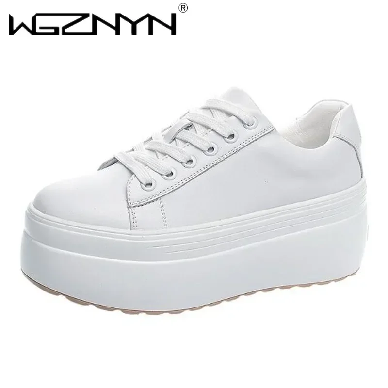 Luxury Autumn Genuine Leather  - огляд і ціна Platform Sneakers Chunky
