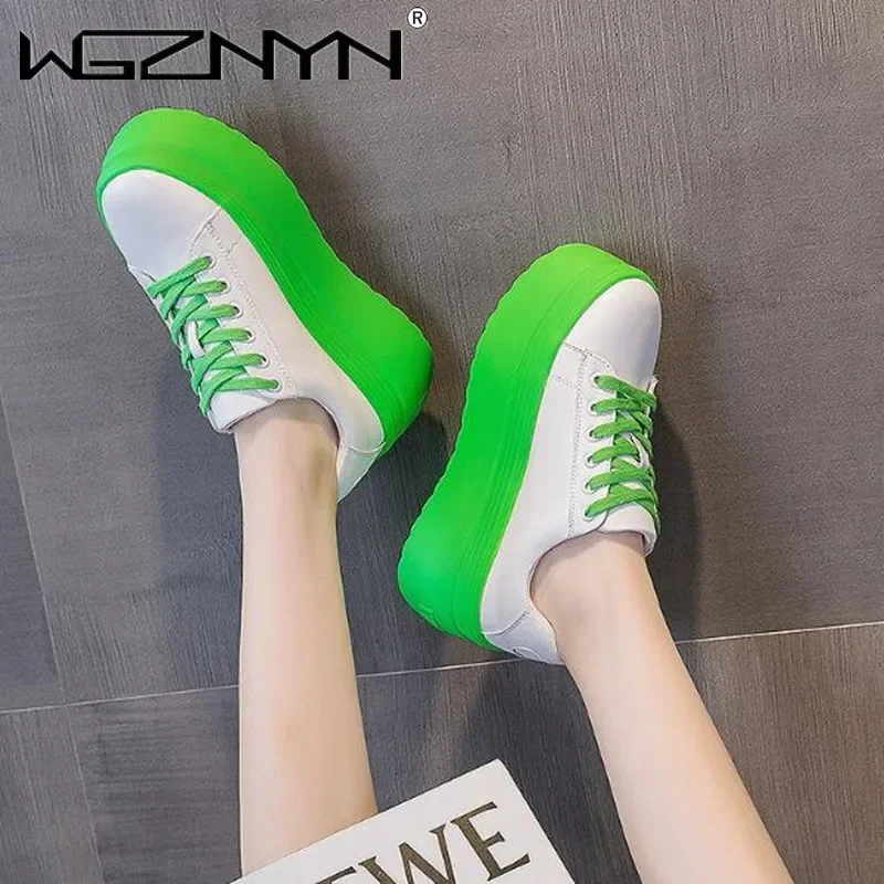 Luxury Autumn Genuine Leather  - огляд і ціна Platform Sneakers Chunky