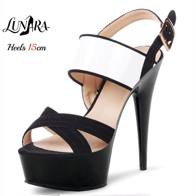 15cm/6Inch Clear Platform Stil - огляд і ціна Peep Toe Heels