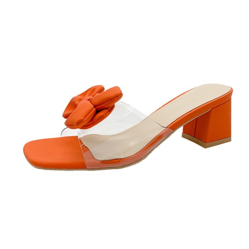 Heeled Women Slippers Bow High - огляд і ціна Women'S Shoes Trending 2025