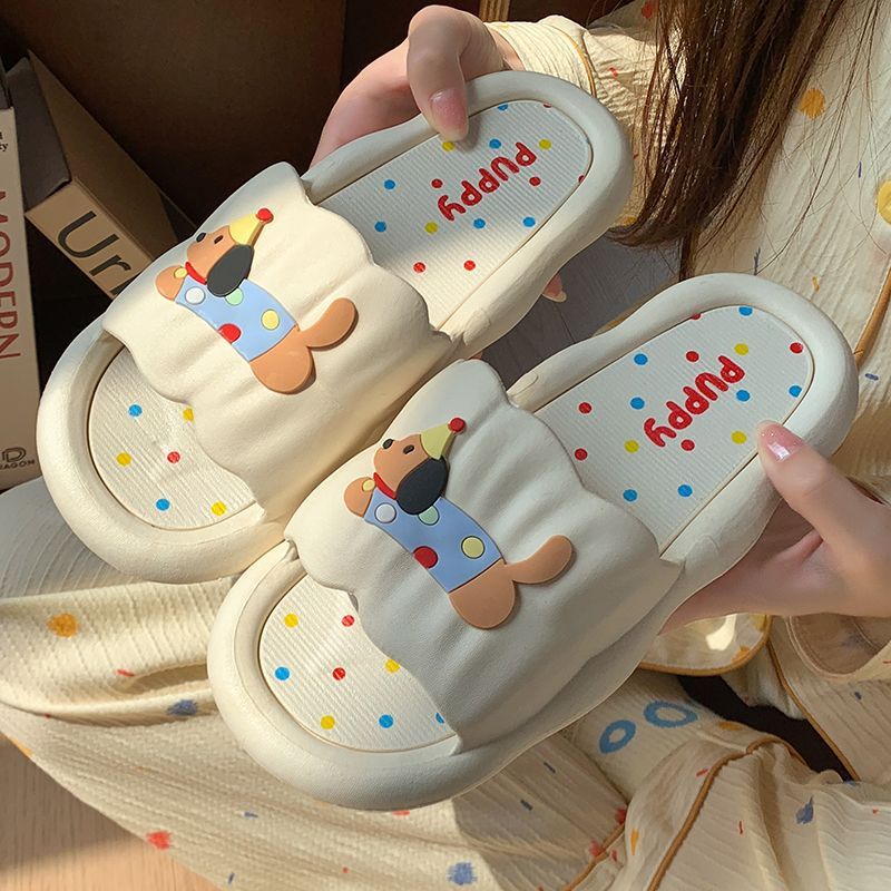 Cartoon Hot Dog Slippers for W - огляд і ціна Women'S Shoes For Flat Feet