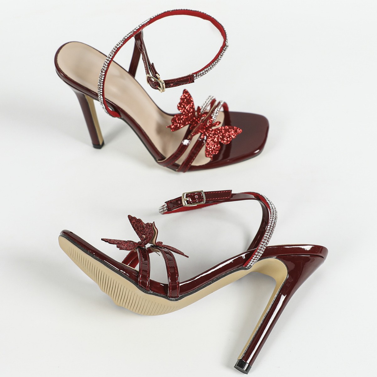 Sandalias De Mujer Verano 2025 - огляд і ціна Peep Toe Heels