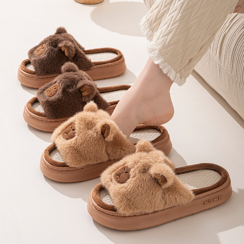 Hemp Cartoon Women's Slippers  - огляд і ціна Women'S Shoes For Flat Feet