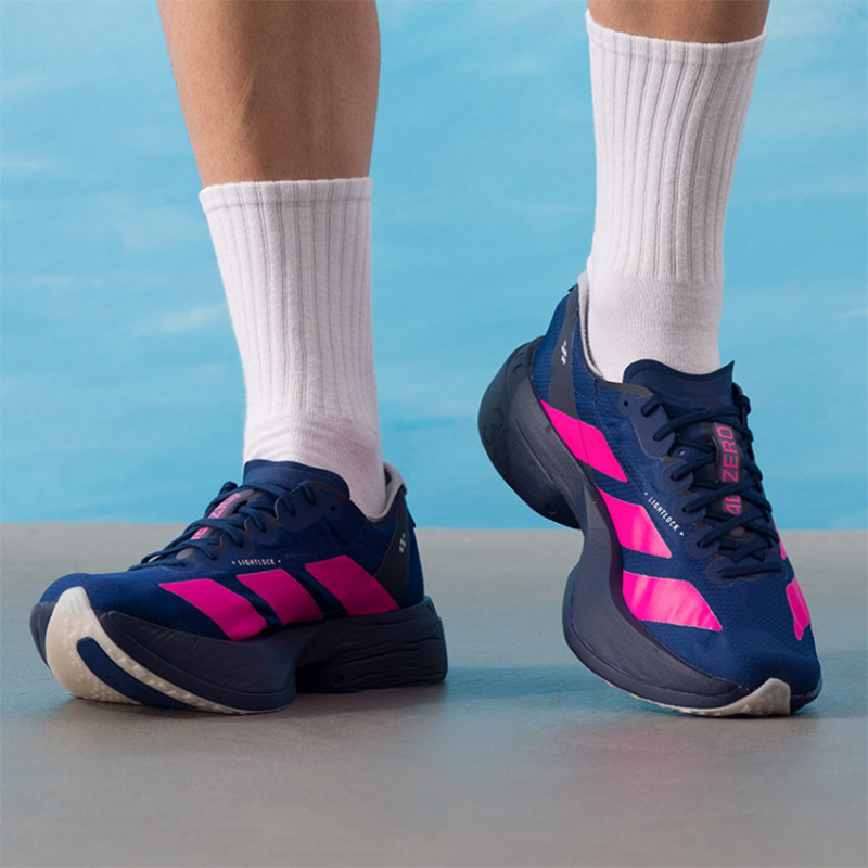 adidas  Adizero Navy Pink Raci - огляд і ціна Women'S Shoes Pink Adidas