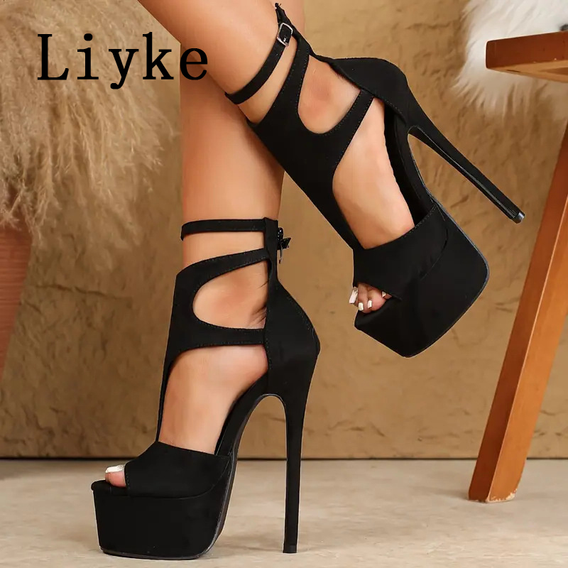Liyke Model Show Sexy Extreme  - огляд і ціна Peep Toe Heels