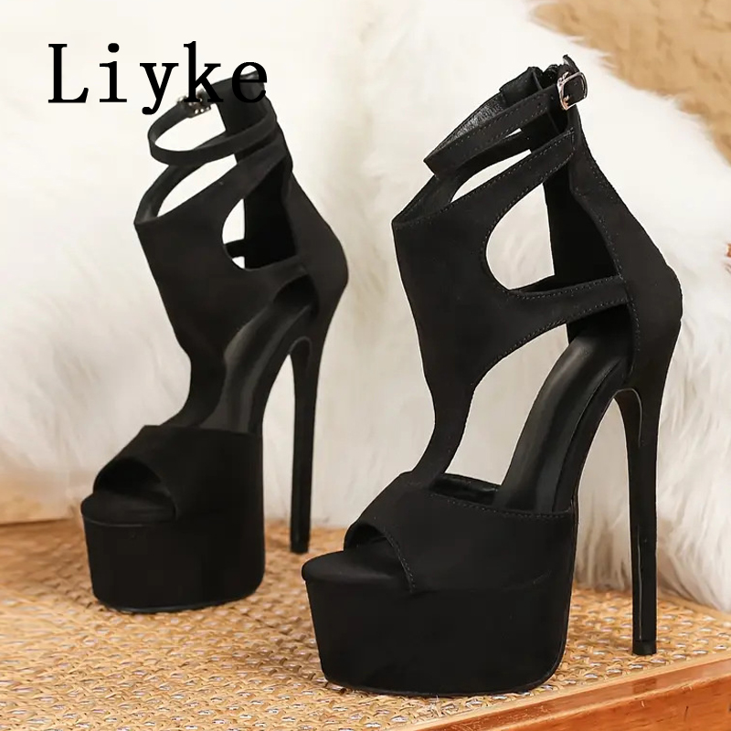 Liyke Model Show Sexy Extreme  - огляд і ціна Peep Toe Heels