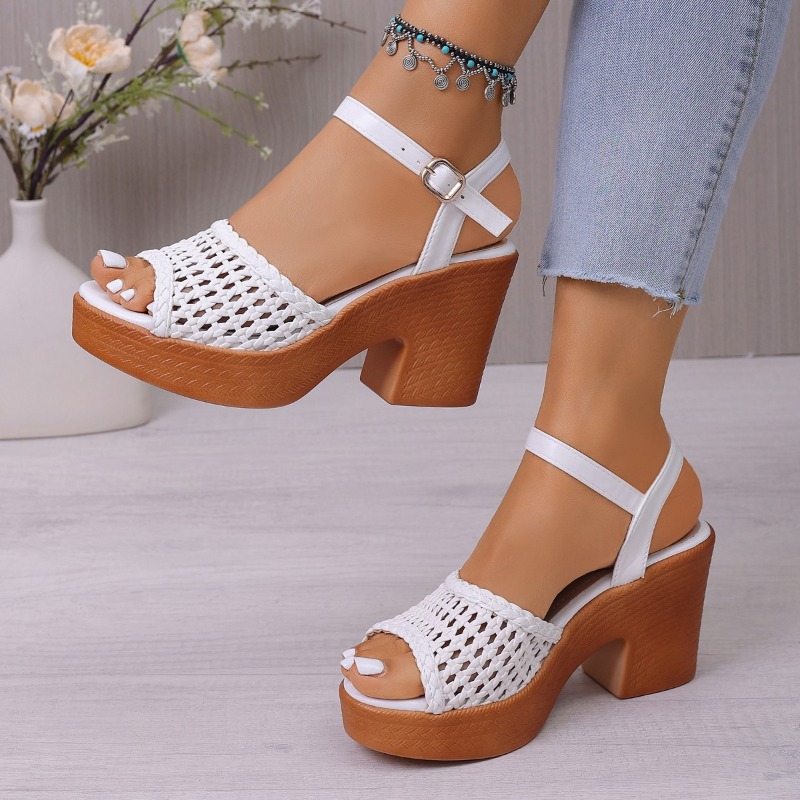 Elegant Women's Braided High H - огляд і ціна Platform Sneakers Chunky